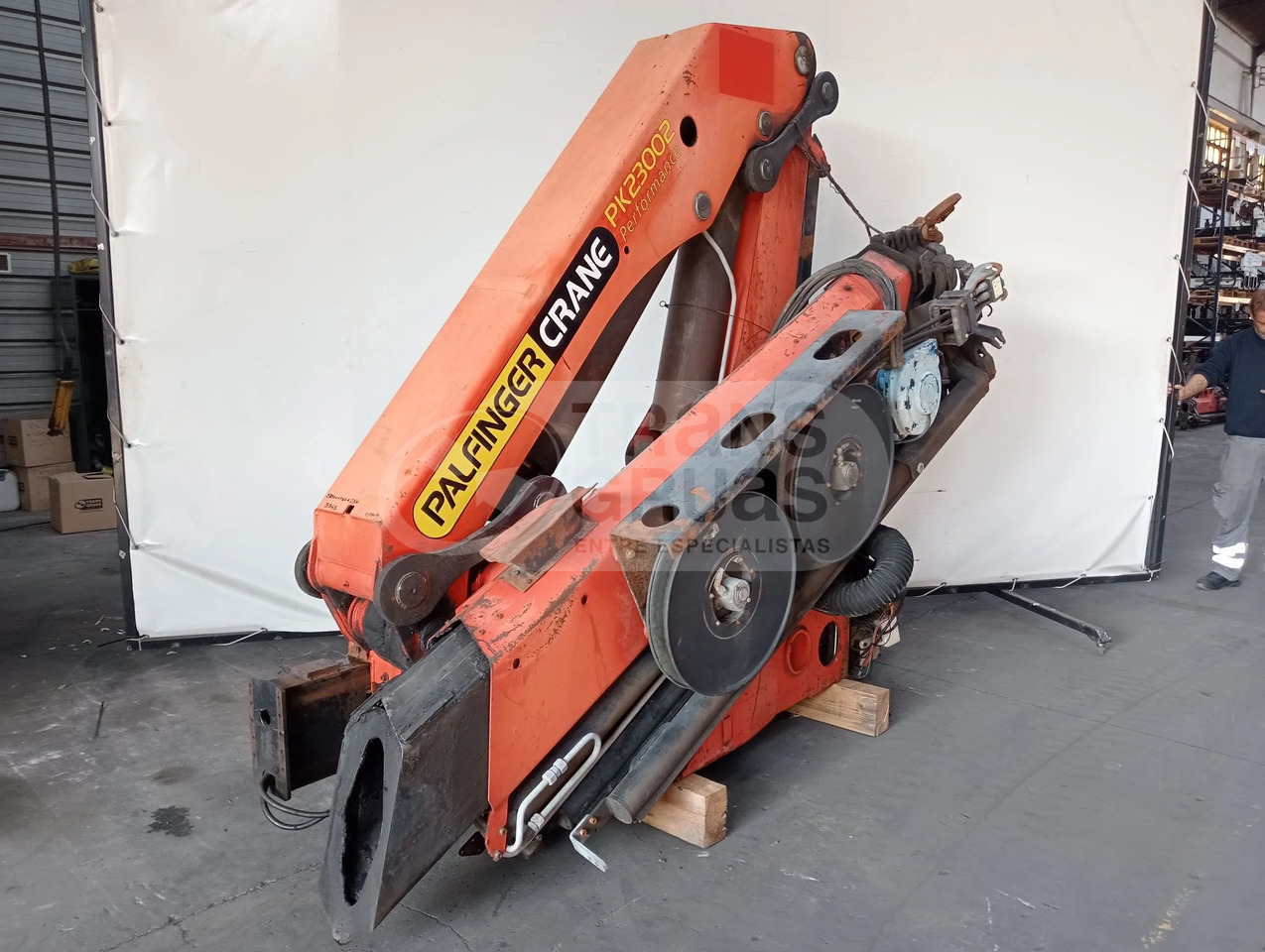 Grúa hidráulica Palfinger PK 23002 - Hydraulická ruka: obrázek 3 Grúa hidráulica Palfinger PK 23002 - Hydraulická ruka: obrázek 3