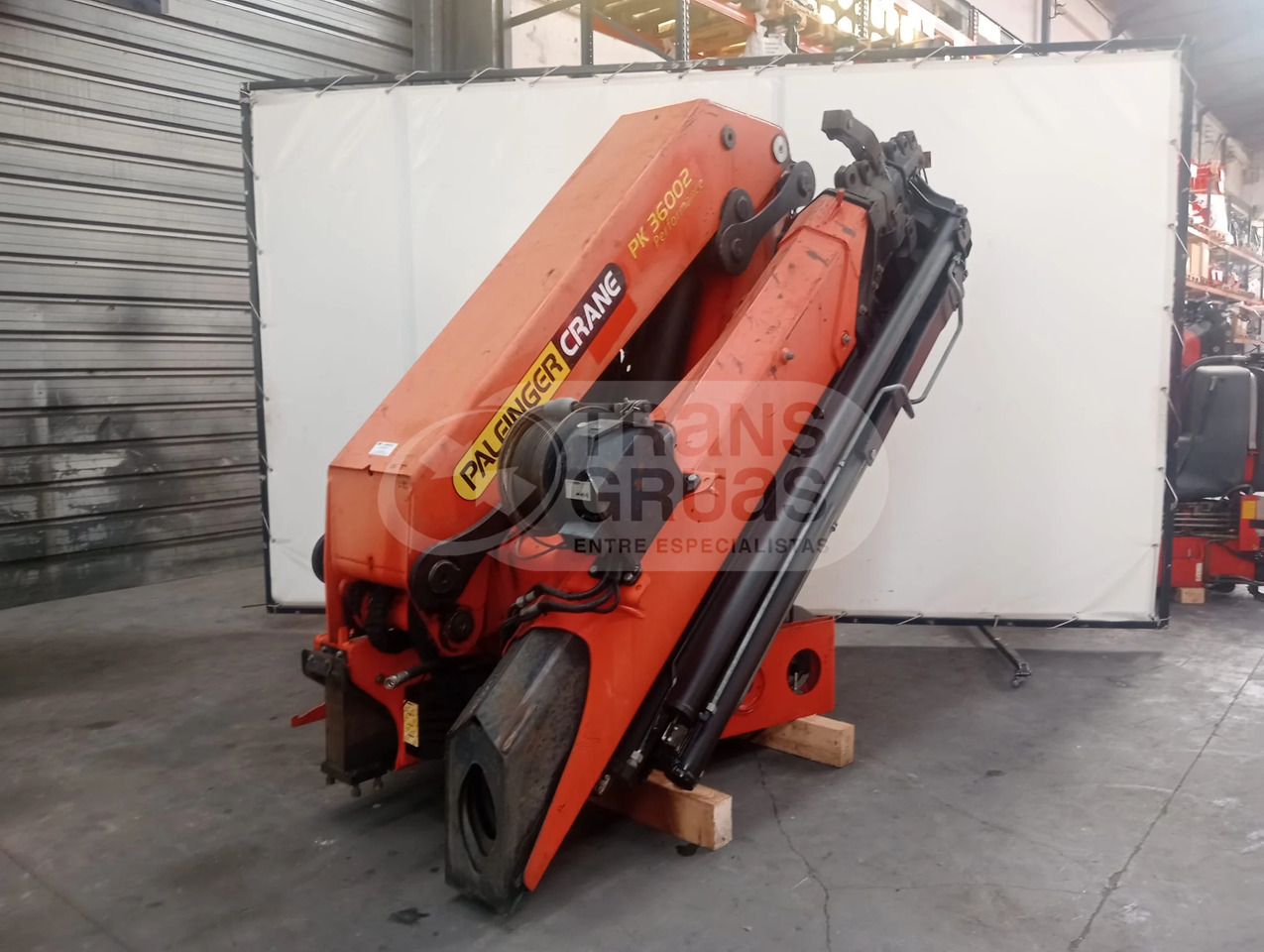 Grúa hidráulica Palfinger PK 36002 - Hydraulická ruka: obrázek 4 Grúa hidráulica Palfinger PK 36002 - Hydraulická ruka: obrázek 4