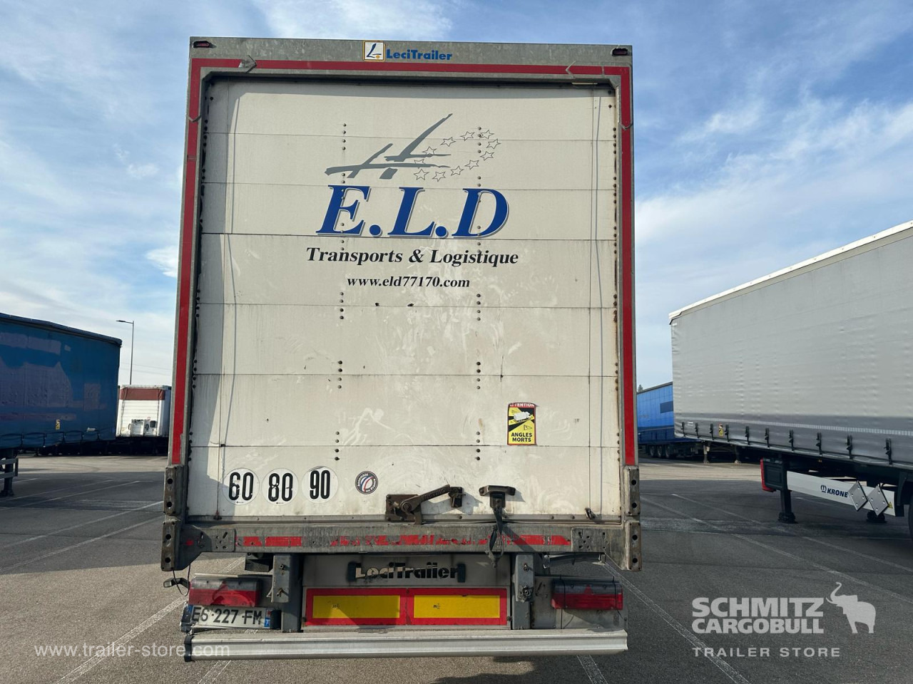 Skříňový návěs LECI TRAILER Dryfreight Standard Roller shutter door: obrázek 11
