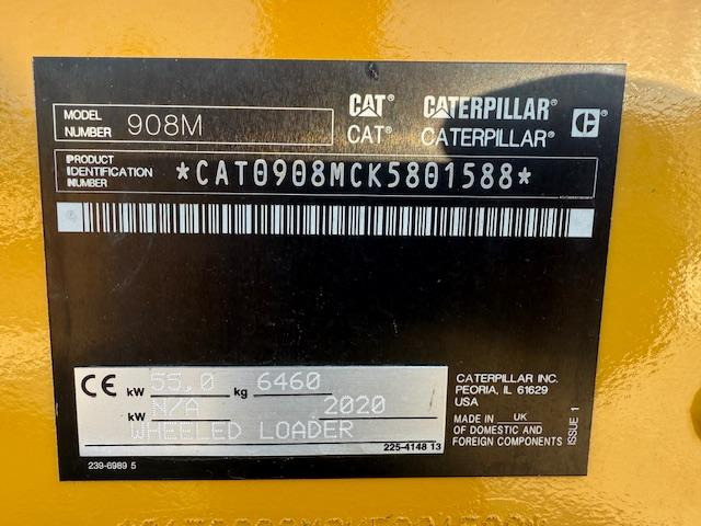 Cat 908 M - 40 Km/h - Kolový nakladač: obrázek 5 Cat 908 M - 40 Km/h - Kolový nakladač: obrázek 5