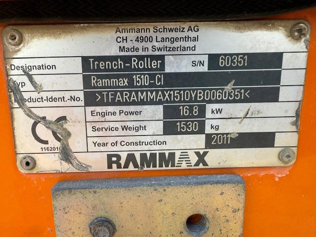 Ammann Rammax 1510-CI - Jiná technika: obrázek 5 Ammann Rammax 1510-CI - Jiná technika: obrázek 5