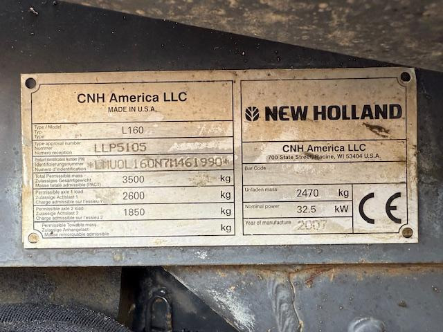 New Holland L 160 - Kolový nakladač: obrázek 5 New Holland L 160 - Kolový nakladač: obrázek 5