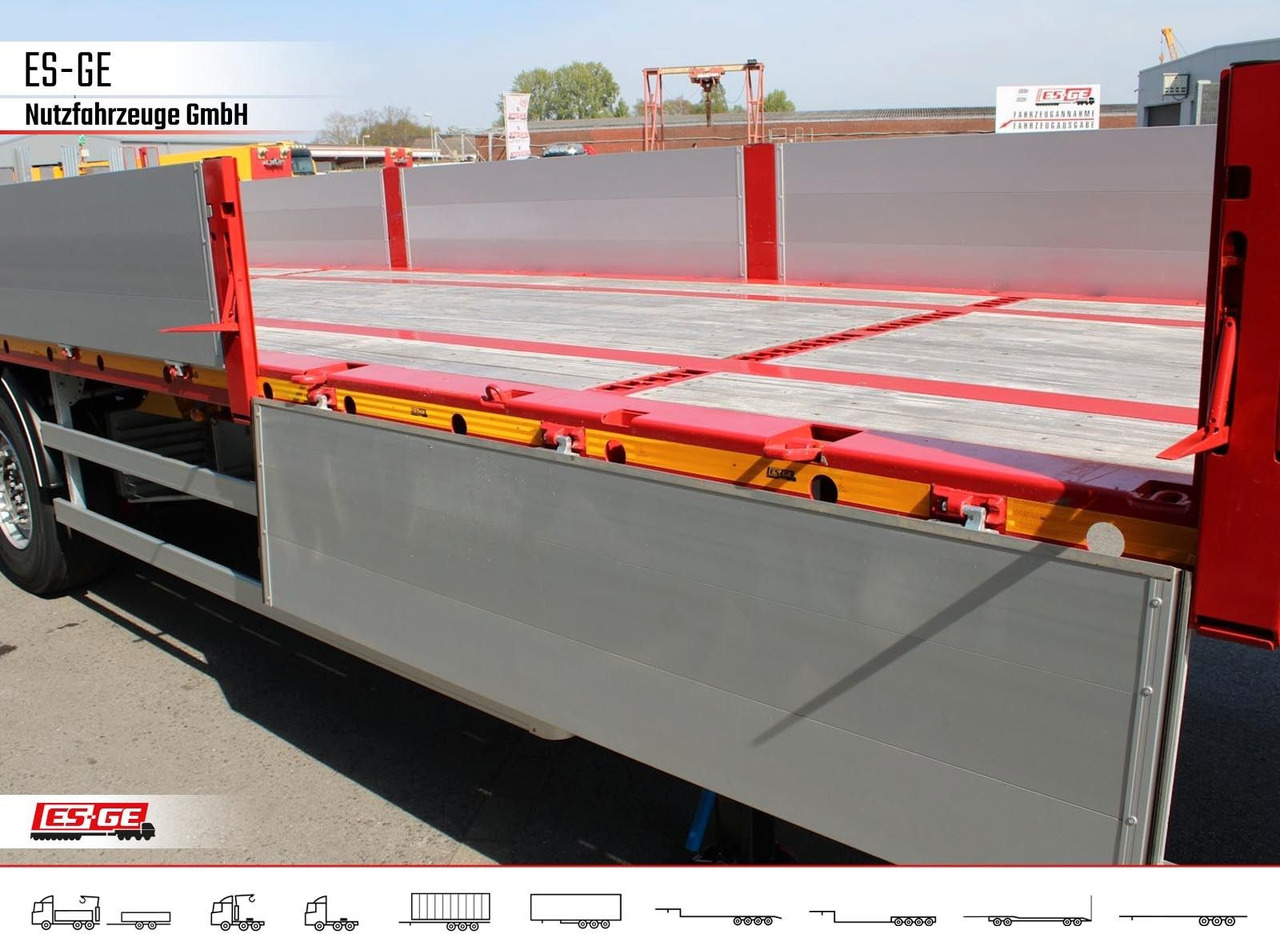 ES-GE 3-Achs Sattelanhänger -Bordwände - Návěs valník/ Plato: obrázek 3 ES-GE 3-Achs Sattelanhänger -Bordwände - Návěs valník/ Plato: obrázek 3