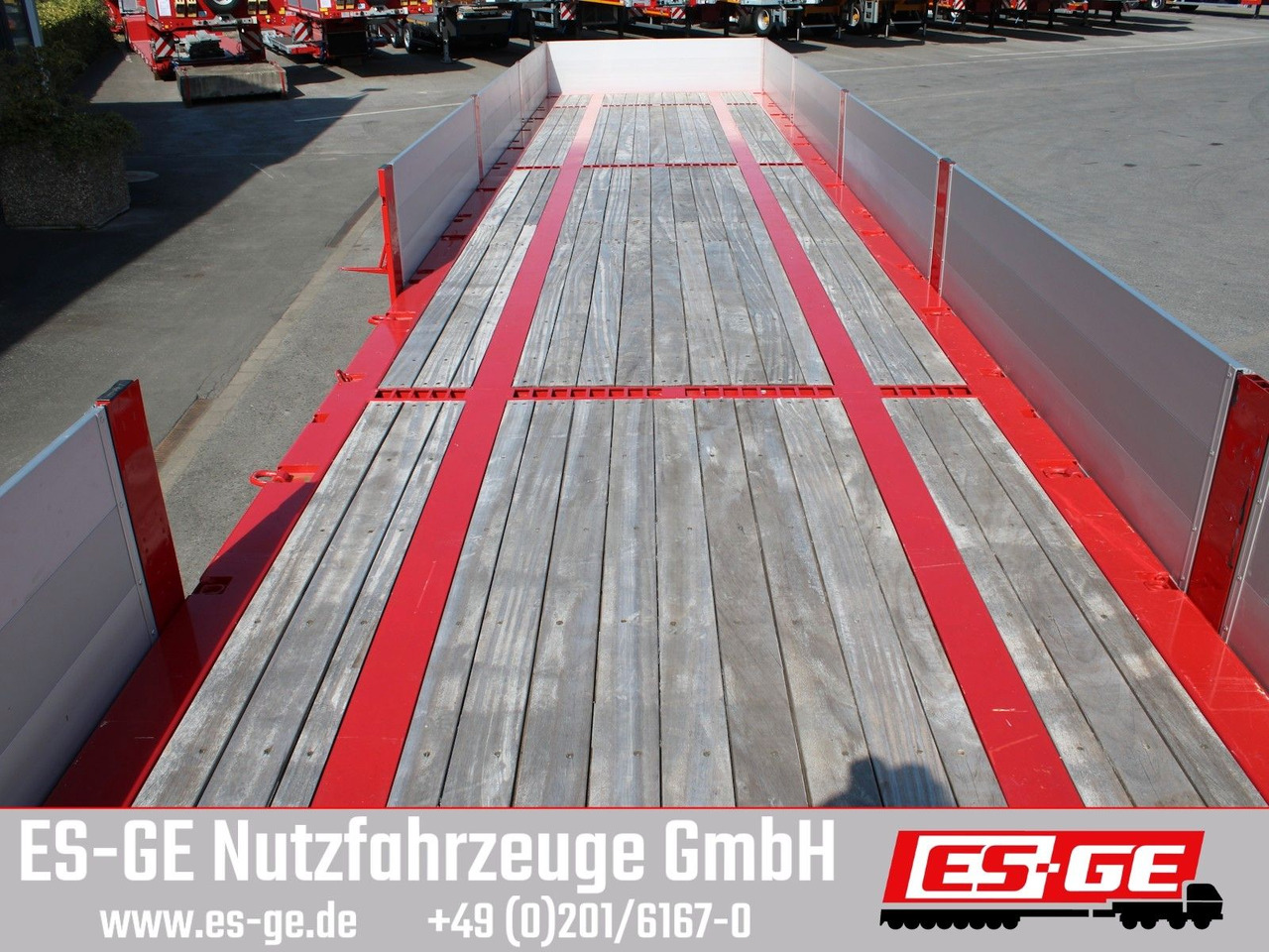 ES-GE 3-Achs Sattelanhänger -Bordwände - Návěs valník/ Plato: obrázek 4 ES-GE 3-Achs Sattelanhänger -Bordwände - Návěs valník/ Plato: obrázek 4