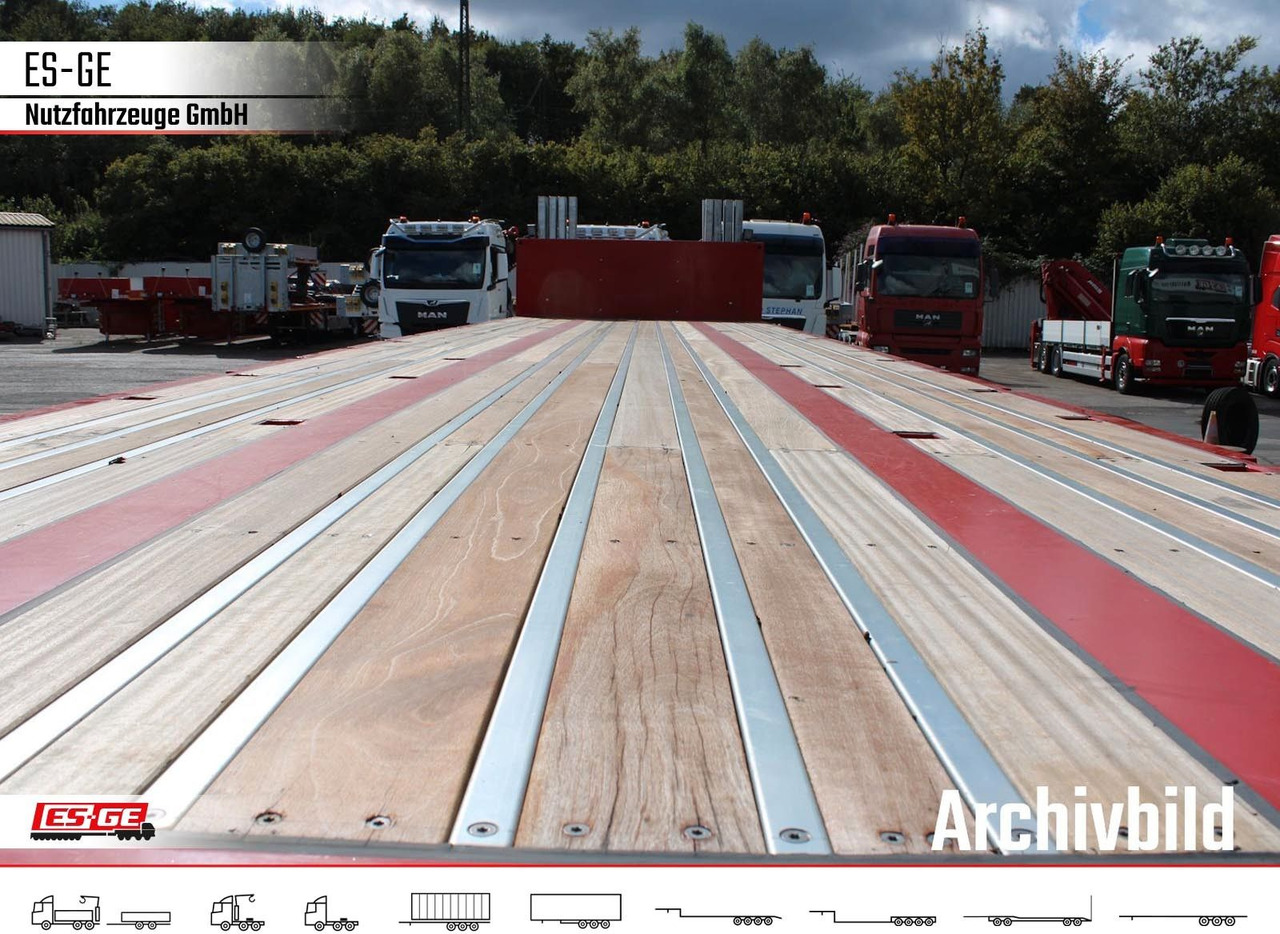 ES-GE 4-Achs-Ballastauflieger - Návěs valník/ Plato: obrázek 3 ES-GE 4-Achs-Ballastauflieger - Návěs valník/ Plato: obrázek 3