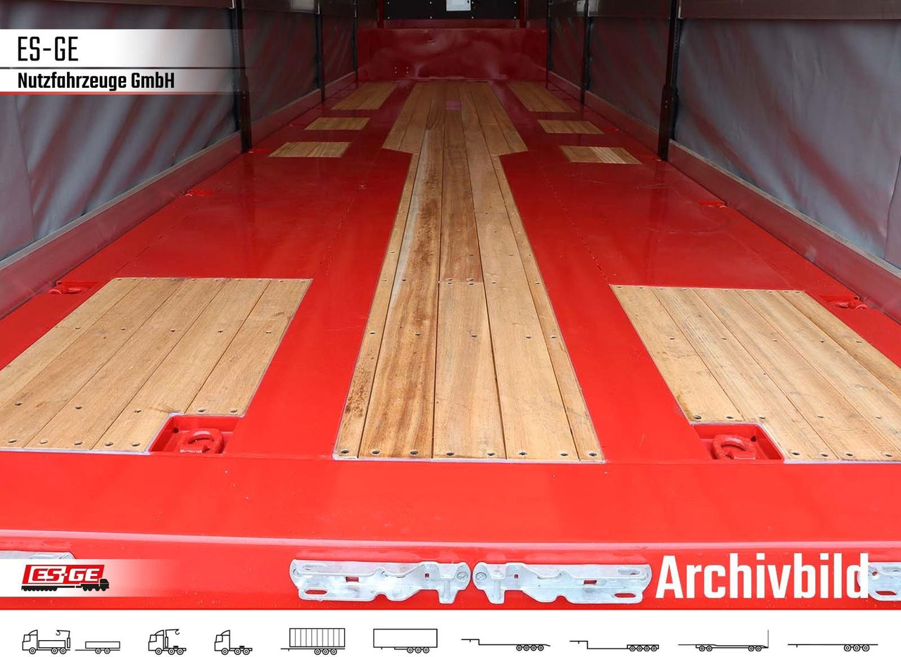 ES-GE 4-Achs-Satteltieflader mit Curtainsider-Aufbau - Podvalníkový návěs: obrázek 5 ES-GE 4-Achs-Satteltieflader mit Curtainsider-Aufbau - Podvalníkový návěs: obrázek 5
