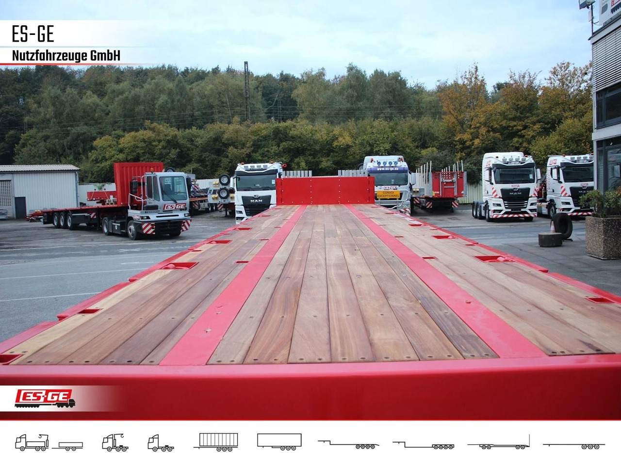 ES-GE 5-Achs-Ballastauflieger - Návěs valník/ Plato: obrázek 5 ES-GE 5-Achs-Ballastauflieger - Návěs valník/ Plato: obrázek 5