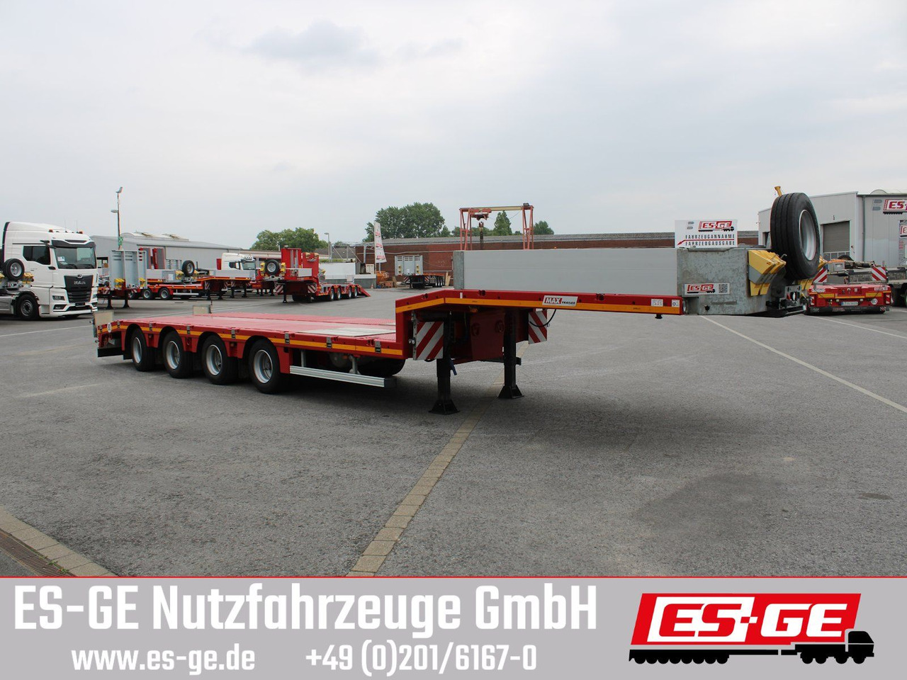 Faymonville MAX Trailer MAX100 Semi-Tieflader - Podvalníkový návěs: obrázek 4 Faymonville MAX Trailer MAX100 Semi-Tieflader - Podvalníkový návěs: obrázek 4