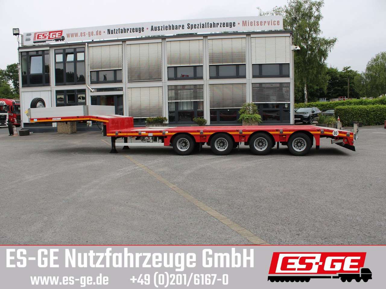 Faymonville MAX Trailer MAX100 Semi-Tieflader - Podvalníkový návěs: obrázek 5 Faymonville MAX Trailer MAX100 Semi-Tieflader - Podvalníkový návěs: obrázek 5