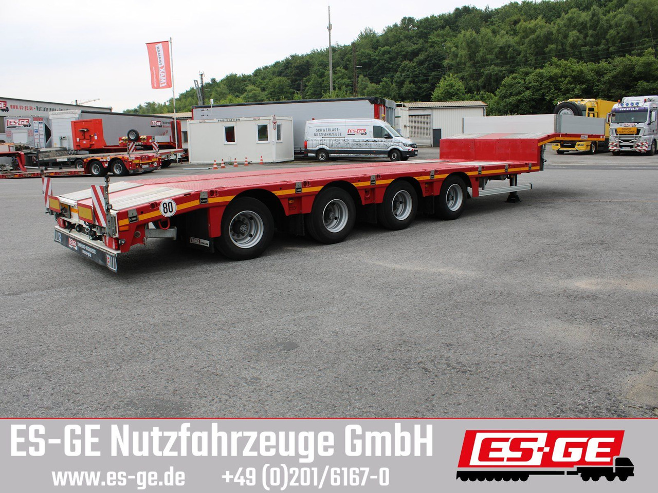 Faymonville MAX Trailer MAX100 Semi-Tieflader - Podvalníkový návěs: obrázek 3 Faymonville MAX Trailer MAX100 Semi-Tieflader - Podvalníkový návěs: obrázek 3