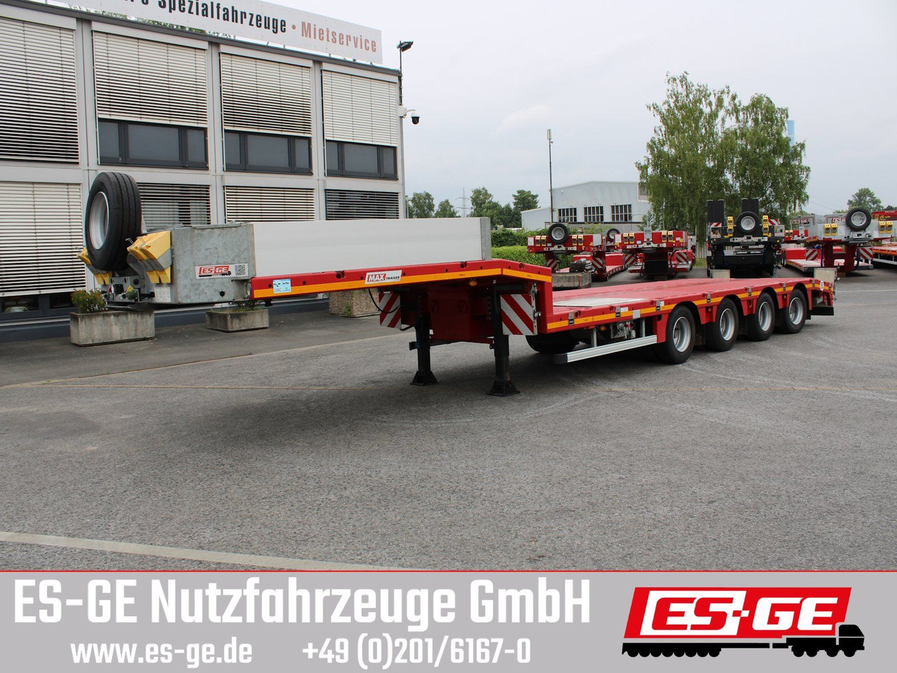 Faymonville MAX Trailer MAX100 Semi-Tieflader - Podvalníkový návěs: obrázek 2 Faymonville MAX Trailer MAX100 Semi-Tieflader - Podvalníkový návěs: obrázek 2