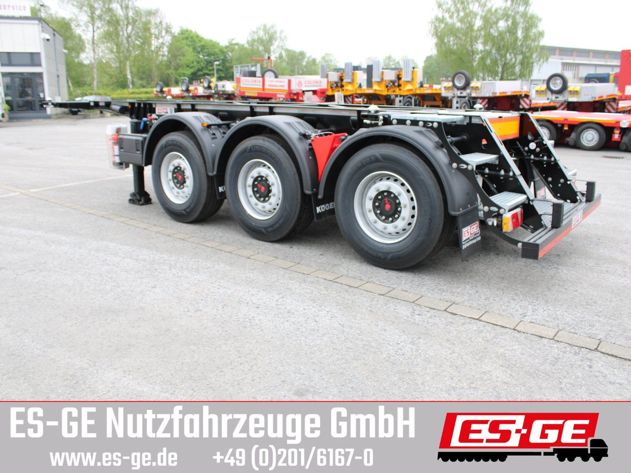 Kögel PORT 20 TANKPLEX Containerchassis - Kontejnerovy návěs/ Výměnná nástavba: obrázek 1 Kögel PORT 20 TANKPLEX Containerchassis - Kontejnerovy návěs/ Výměnná nástavba: obrázek 1