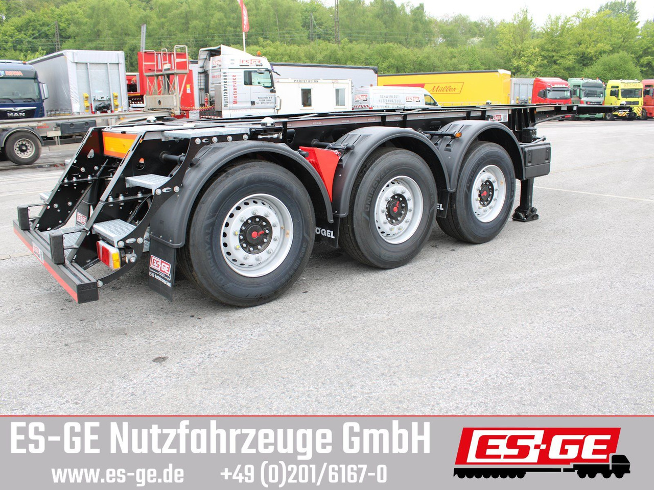 Kögel PORT 20 TANKPLEX Containerchassis - Kontejnerovy návěs/ Výměnná nástavba: obrázek 3 Kögel PORT 20 TANKPLEX Containerchassis - Kontejnerovy návěs/ Výměnná nástavba: obrázek 3