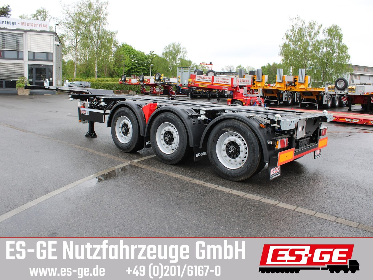 Kögel PORT 45 TRIPLEX Containerchassis - Kontejnerovy návěs/ Výměnná nástavba: obrázek 1 Kögel PORT 45 TRIPLEX Containerchassis - Kontejnerovy návěs/ Výměnná nástavba: obrázek 1