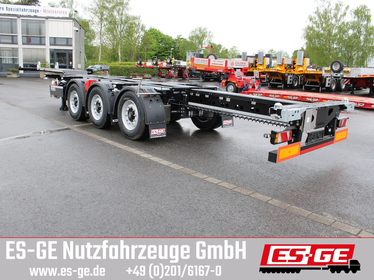 Kögel PORT 45 TRIPLEX Containerchassis - Kontejnerovy návěs/ Výměnná nástavba: obrázek 4 Kögel PORT 45 TRIPLEX Containerchassis - Kontejnerovy návěs/ Výměnná nástavba: obrázek 4