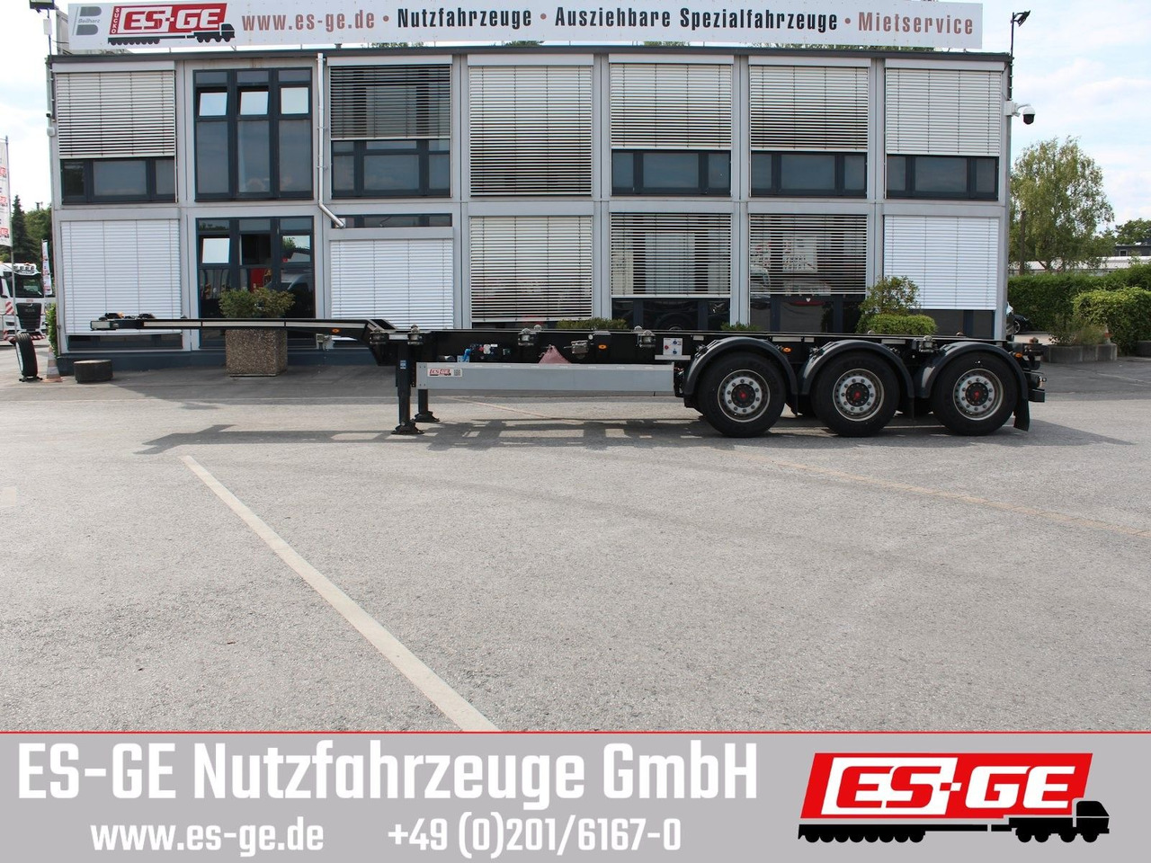 Kögel Port 40 simplex, pneumatischer Heckausschub - Kontejnerovy návěs/ Výměnná nástavba: obrázek 1 Kögel Port 40 simplex, pneumatischer Heckausschub - Kontejnerovy návěs/ Výměnná nástavba: obrázek 1