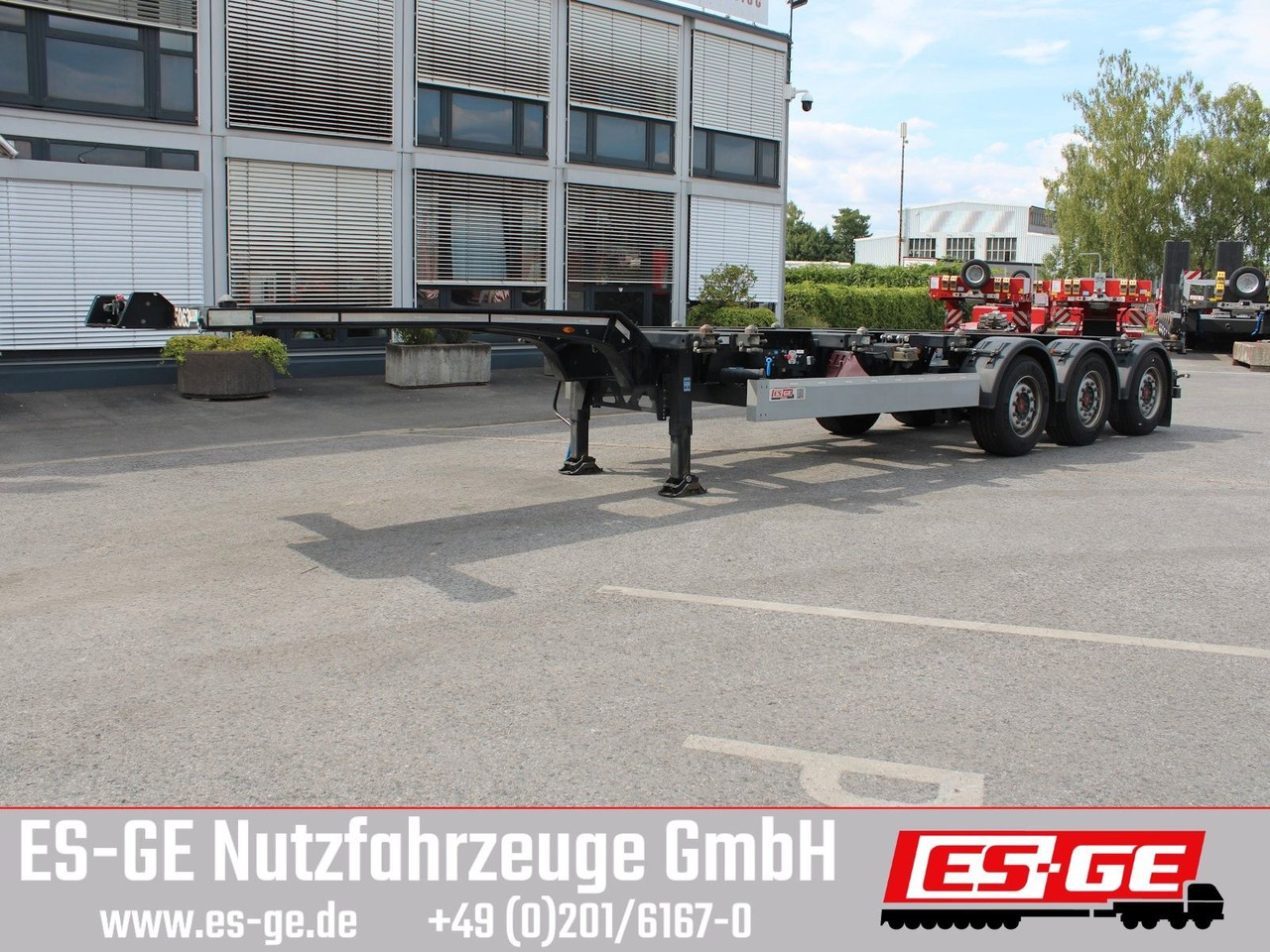 Kögel Port 40 simplex, pneumatischer Heckausschub - Kontejnerovy návěs/ Výměnná nástavba: obrázek 2 Kögel Port 40 simplex, pneumatischer Heckausschub - Kontejnerovy návěs/ Výměnná nástavba: obrázek 2