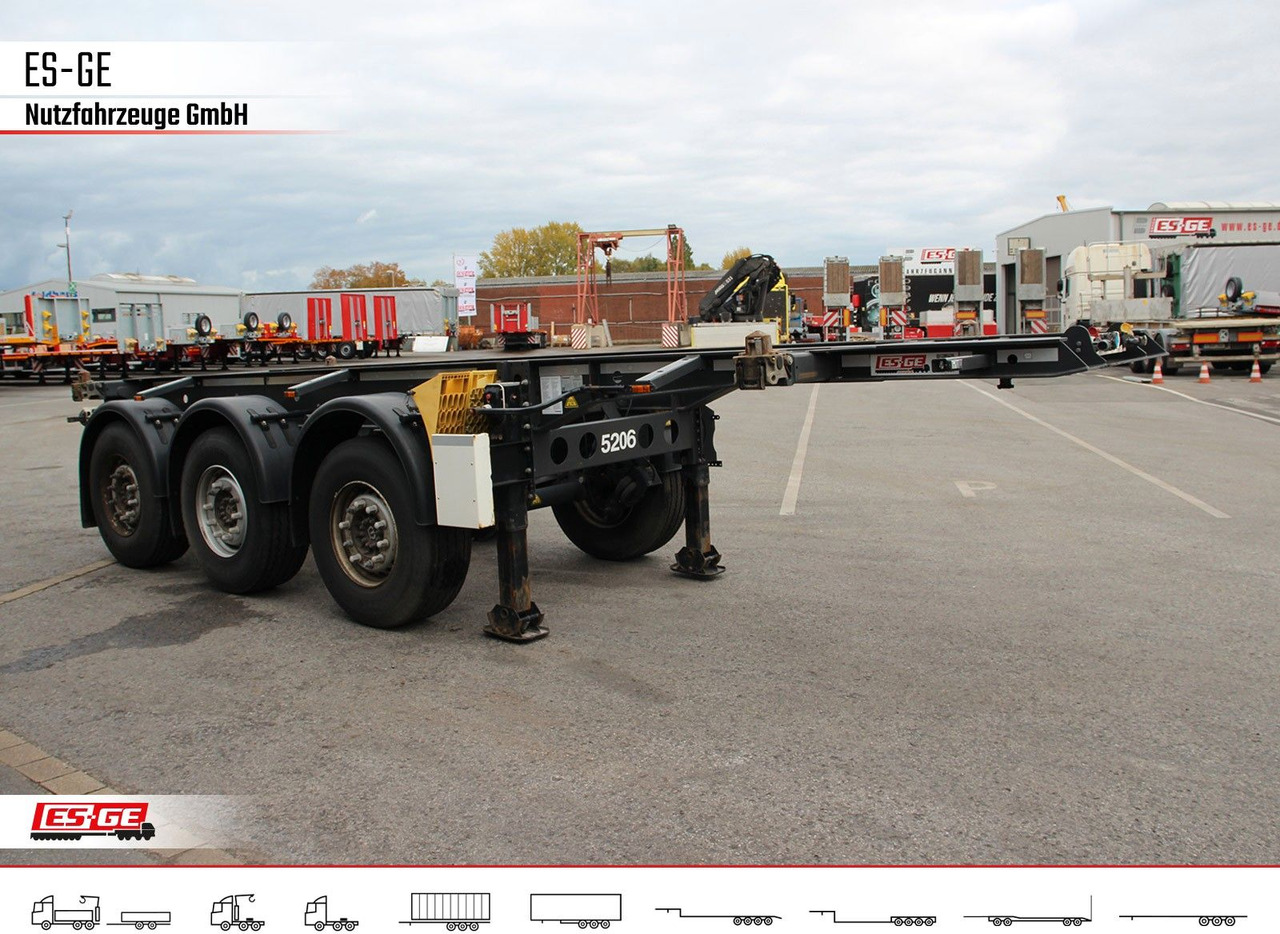 Krone 3-Achs-Containerchassis 20' - Kontejnerovy návěs/ Výměnná nástavba: obrázek 3 Krone 3-Achs-Containerchassis 20' - Kontejnerovy návěs/ Výměnná nástavba: obrázek 3