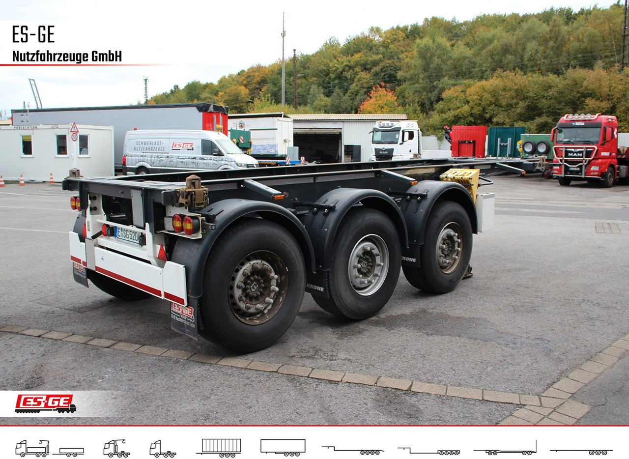 Krone 3-Achs-Containerchassis 20' - Kontejnerovy návěs/ Výměnná nástavba: obrázek 4 Krone 3-Achs-Containerchassis 20' - Kontejnerovy návěs/ Výměnná nástavba: obrázek 4