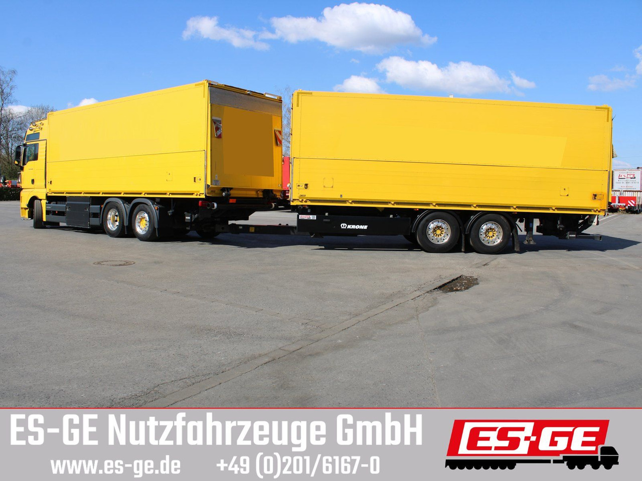MAN 6x2 LKW mit Tandemanhänger - Přepravník nápojů: obrázek 3 MAN 6x2 LKW mit Tandemanhänger - Přepravník nápojů: obrázek 3