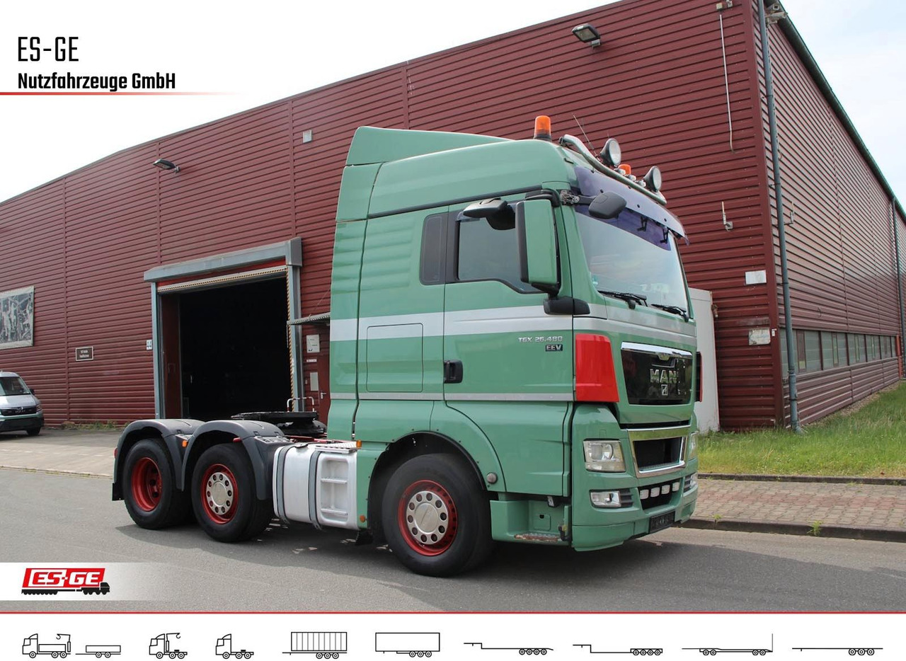 MAN TGX 26480 6x2/4 BLS - Tahač: obrázek 1 MAN TGX 26480 6x2/4 BLS - Tahač: obrázek 1