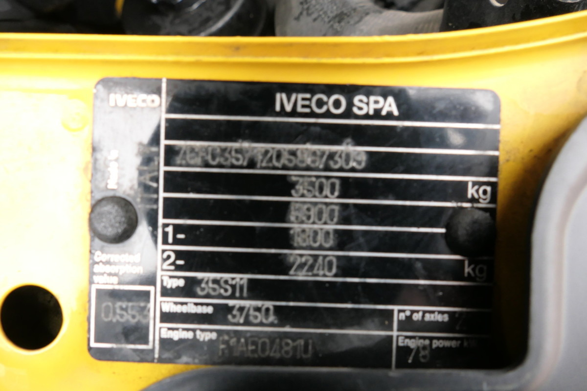 Dodávka skřín IVECO Daily 35 S11 C30C AUTOMATIK KAMERA MAXI Regale D: obrázek 14