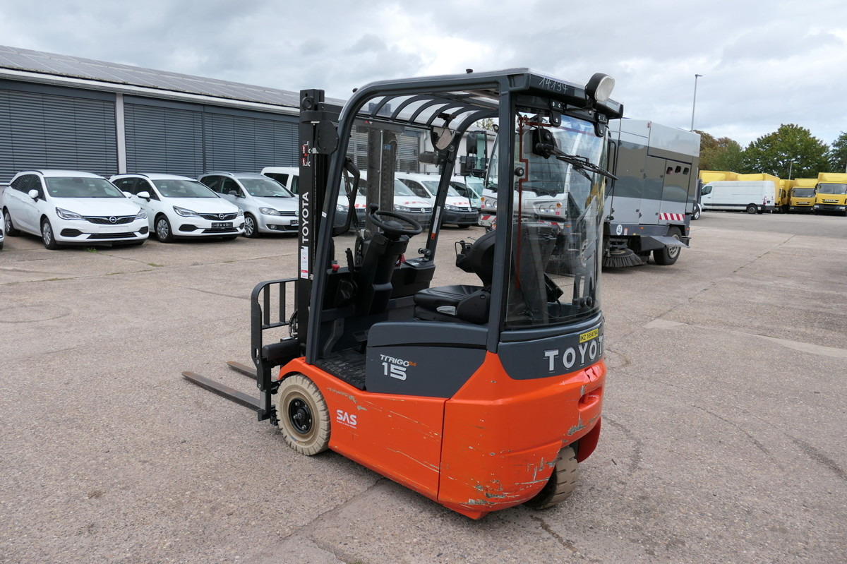 TOYOTA 7 FBEST 15 - Elektrický vysokozdvižný vozík: obrázek 4 TOYOTA 7 FBEST 15 - Elektrický vysokozdvižný vozík: obrázek 4