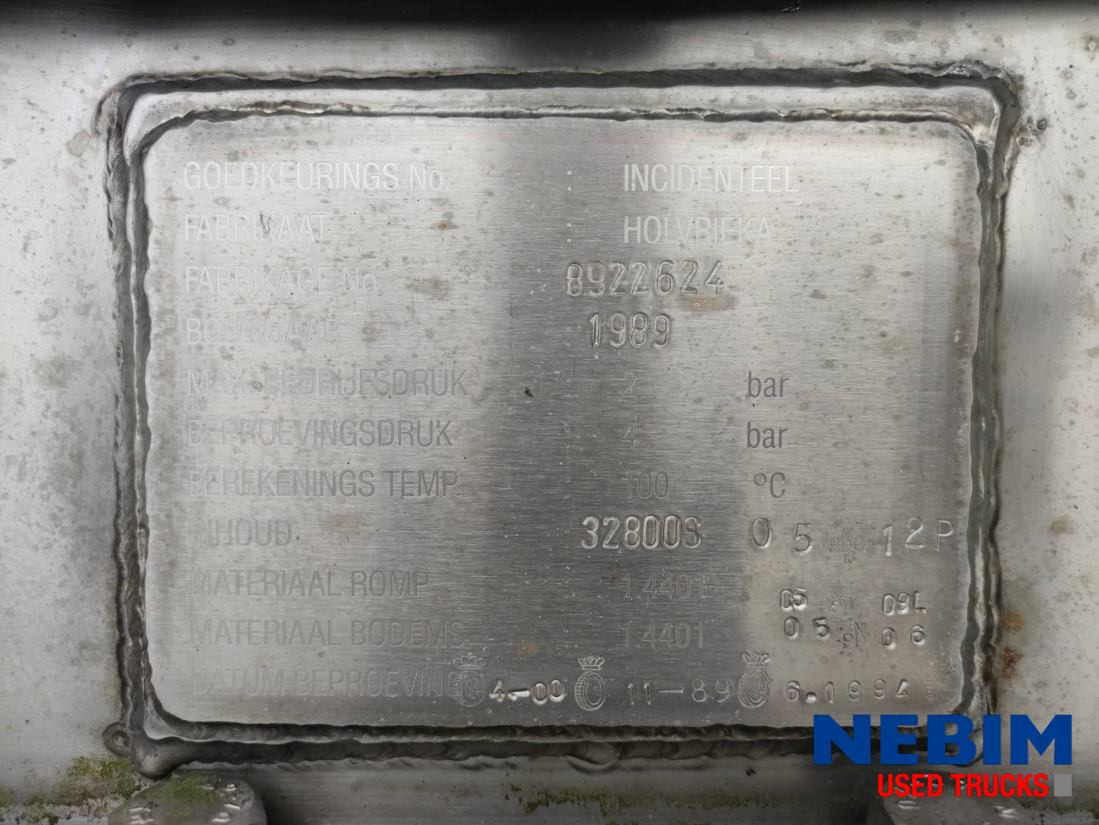 Burg BPO 12-27 Z - 32.800Ltr - Cisternový návěs: obrázek 5 Burg BPO 12-27 Z - 32.800Ltr - Cisternový návěs: obrázek 5