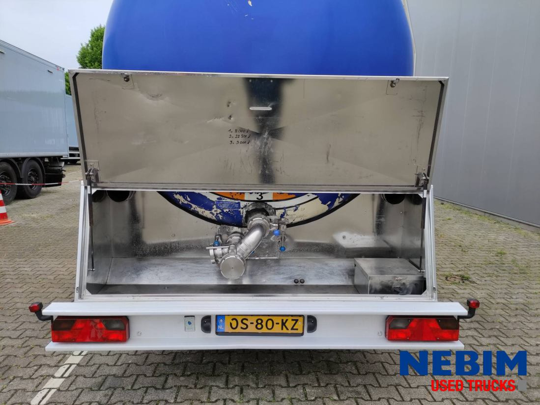 Feldbinder TSA 33.3-3 - 3 comp. 8.000 / 22.500 / 3.000 Ltr. - Cisternový návěs: obrázek 3 Feldbinder TSA 33.3-3 - 3 comp. 8.000 / 22.500 / 3.000 Ltr. - Cisternový návěs: obrázek 3