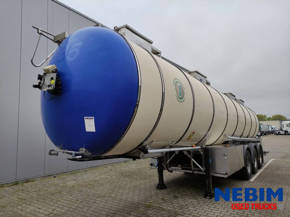 Feldbinder TSA 33.3-3 - 3 comp. 8.000 / 22.500 / 3.000 Ltr. - Cisternový návěs: obrázek 1 Feldbinder TSA 33.3-3 - 3 comp. 8.000 / 22.500 / 3.000 Ltr. - Cisternový návěs: obrázek 1