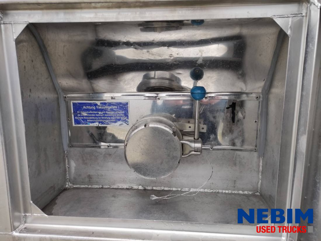 Feldbinder TSA 33.3-3 Unibloc pump electr - 3 comp. 8.000 / 2 2.500 / 3.000 Ltr. - Cisternový návěs: obrázek 5 Feldbinder TSA 33.3-3 Unibloc pump electr - 3 comp. 8.000 / 2 2.500 / 3.000 Ltr. - Cisternový návěs: obrázek 5