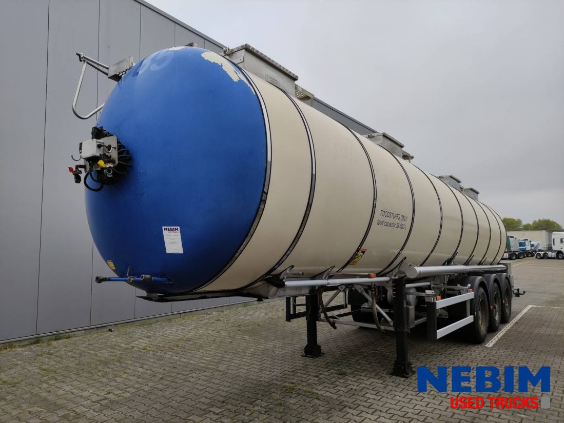 Feldbinder TSA 33.3-3 Unibloc pump electr - 3 comp. 8.000 / 2 2.500 / 3.000 Ltr. - Cisternový návěs: obrázek 1 Feldbinder TSA 33.3-3 Unibloc pump electr - 3 comp. 8.000 / 2 2.500 / 3.000 Ltr. - Cisternový návěs: obrázek 1