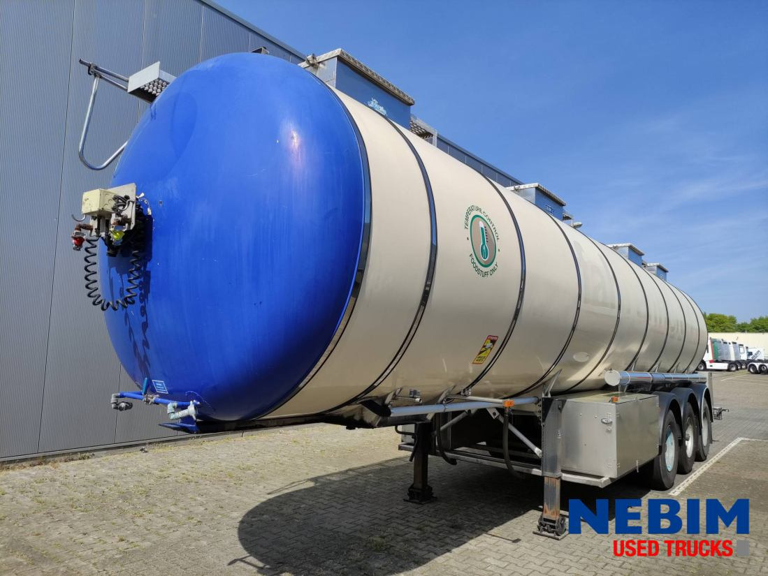 Feldbinder TSA 33.3 electric pump - 3 comp. 8.000 / 22.500 / 3.000 Ltr. - Cisternový návěs: obrázek 1 Feldbinder TSA 33.3 electric pump - 3 comp. 8.000 / 22.500 / 3.000 Ltr. - Cisternový návěs: obrázek 1