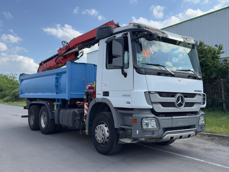 Mercedes-Benz ACTROS 2632 - Sklápěč, Auto s hydraulickou rukou: obrázek 1 Mercedes-Benz ACTROS 2632 - Sklápěč, Auto s hydraulickou rukou: obrázek 1