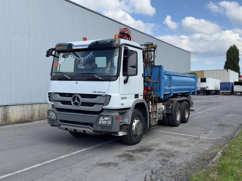 Mercedes-Benz ACTROS 2632 - Sklápěč, Auto s hydraulickou rukou: obrázek 1 Mercedes-Benz ACTROS 2632 - Sklápěč, Auto s hydraulickou rukou: obrázek 1