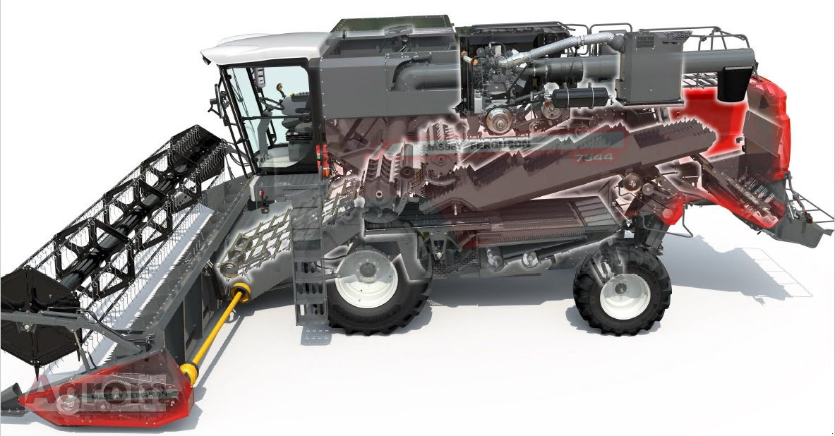 Massey Ferguson 7344 Activa - Sklízecí mlátička: obrázek 3 Massey Ferguson 7344 Activa - Sklízecí mlátička: obrázek 3