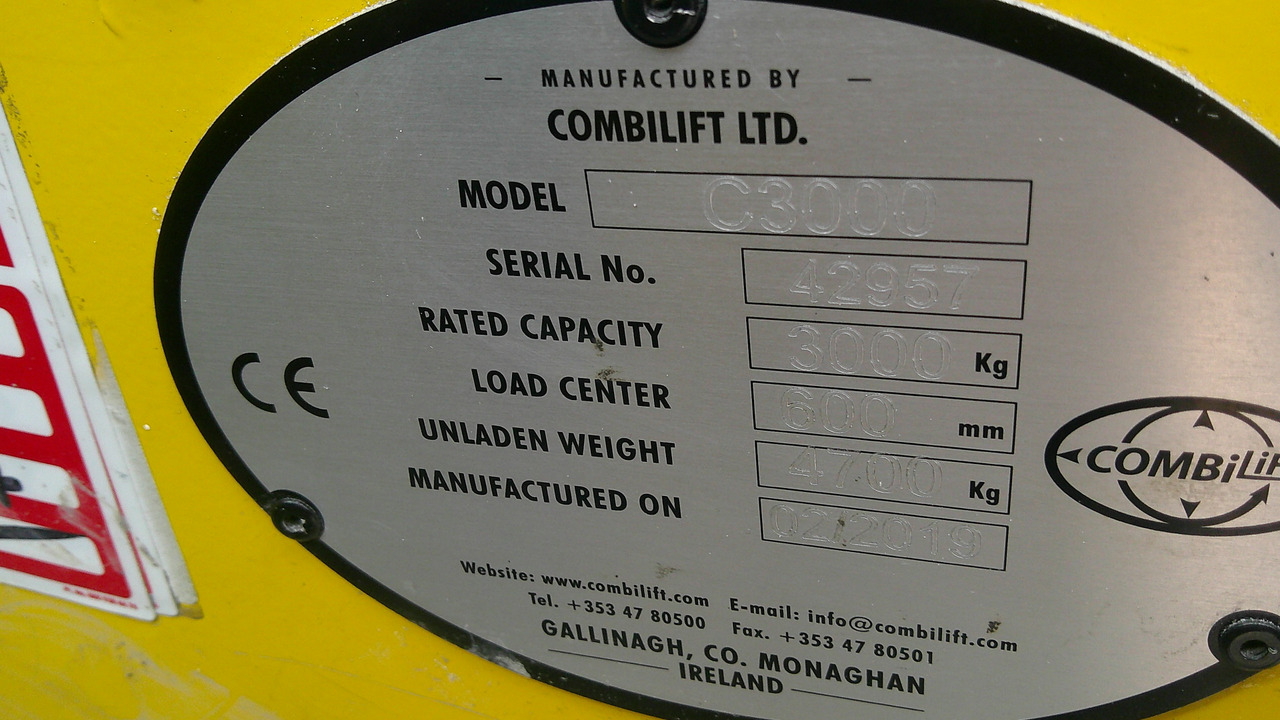 COMBILIFT C3000 CABIN - Boční vozík: obrázek 2 COMBILIFT C3000 CABIN - Boční vozík: obrázek 2