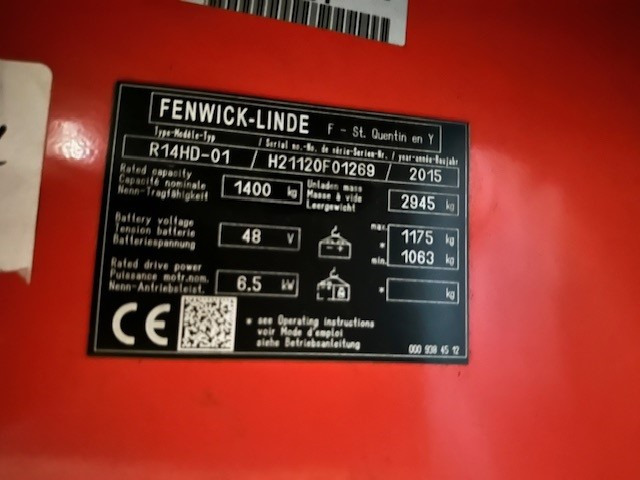 LINDE R-14-HD-01 - Retrak: obrázek 2 LINDE R-14-HD-01 - Retrak: obrázek 2