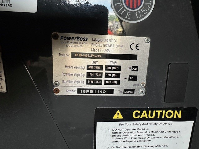 Hako powerboss PB-45-LPUK Naitilus - Průmyslový zametací stroj: obrázek 2 Hako powerboss PB-45-LPUK Naitilus - Průmyslový zametací stroj: obrázek 2