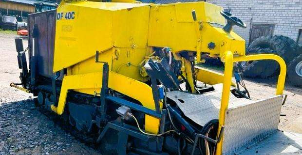 Demag DF 40C - Finišér: obrázek 3 Demag DF 40C - Finišér: obrázek 3