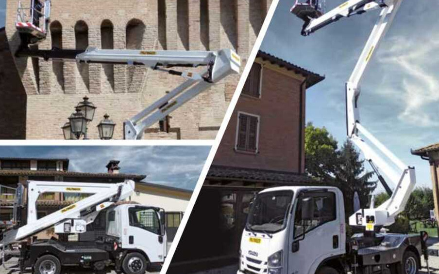 PALFINGER P240 AXE (ISUZU M1) - Autoplošina: obrázek 1 PALFINGER P240 AXE (ISUZU M1) - Autoplošina: obrázek 1