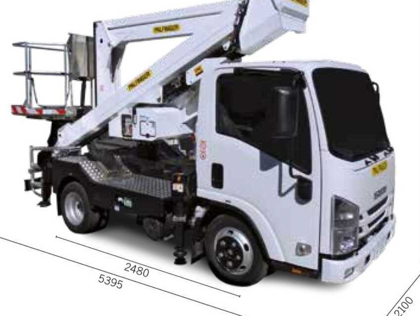 PALFINGER P240 AXE (ISUZU M1) - Autoplošina: obrázek 4 PALFINGER P240 AXE (ISUZU M1) - Autoplošina: obrázek 4
