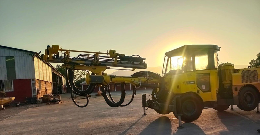Atlas Copco Simba S7D - Důlní stroj: obrázek 4 Atlas Copco Simba S7D - Důlní stroj: obrázek 4