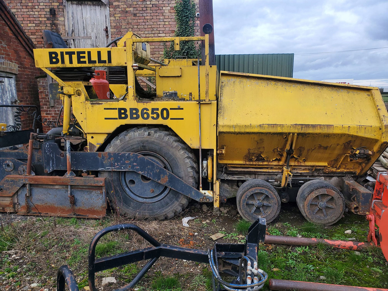 Bitelli BB650 - Finišér: obrázek 2 Bitelli BB650 - Finišér: obrázek 2