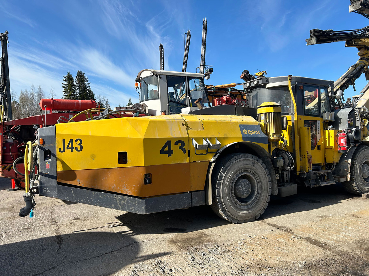 Epiroc E2C - Horizontálni vrty: obrázek 3 Epiroc E2C - Horizontálni vrty: obrázek 3