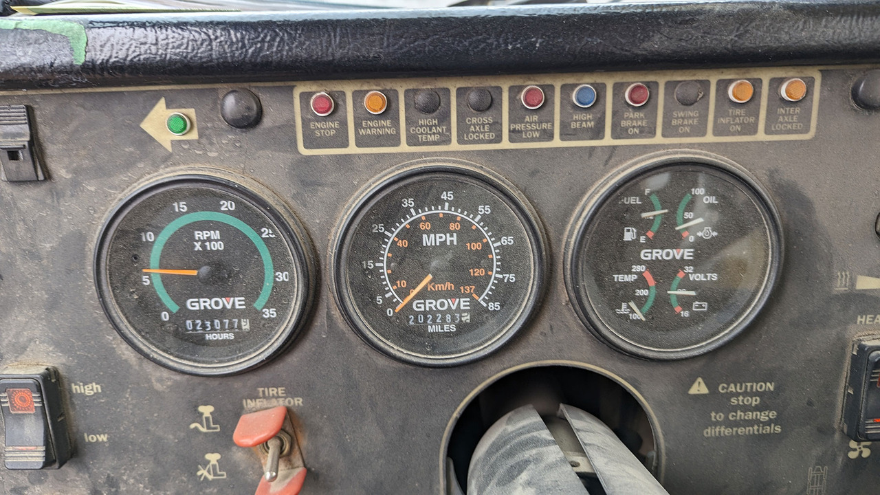 Autojeřáb Grove TMS900E: obrázek 7