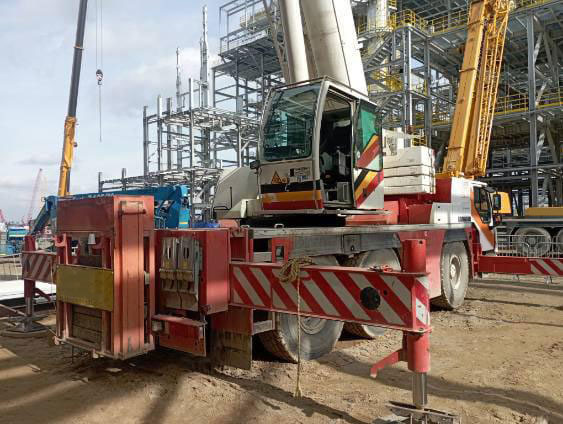 Liebherr LTM 1055-3.2 - Autojeřáb: obrázek 5 Liebherr LTM 1055-3.2 - Autojeřáb: obrázek 5