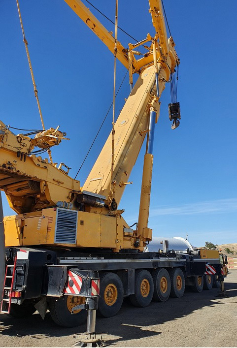 Liebherr LTM 1500-8.1 - Autojeřáb: obrázek 4 Liebherr LTM 1500-8.1 - Autojeřáb: obrázek 4
