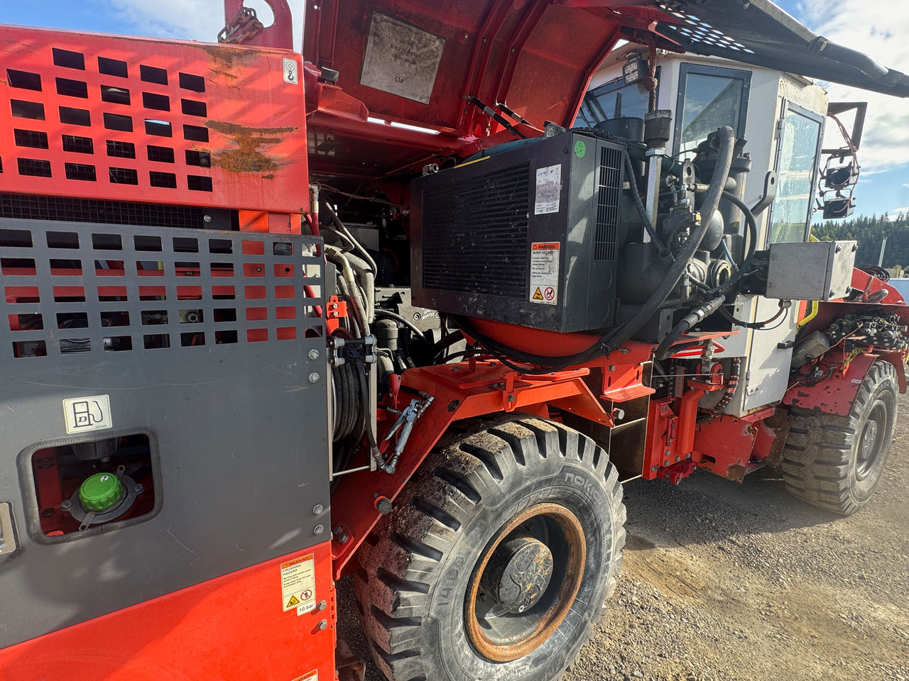 Sandvik DS411 - Horizontálni vrty: obrázek 4 Sandvik DS411 - Horizontálni vrty: obrázek 4