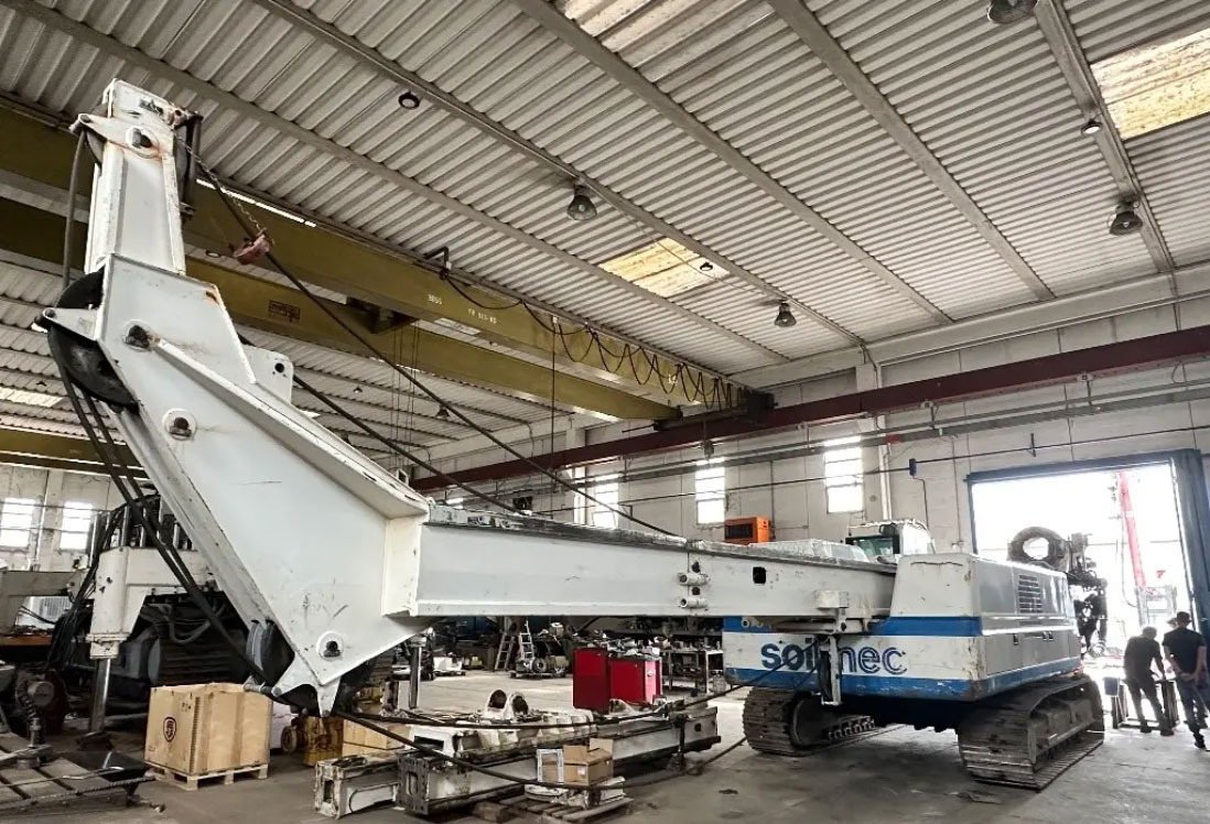 Soilmec SR-30 - Samojízdné beranidlo: obrázek 4 Soilmec SR-30 - Samojízdné beranidlo: obrázek 4